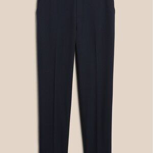 Banana Republic Hayden Tapered Pant - size 4P, navy